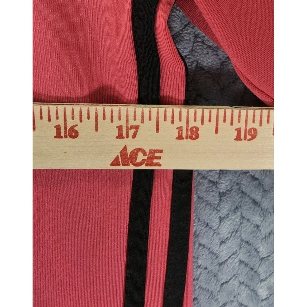 Adidas ClimaLite Hot Pink Zip Ip Jacket Womens Size Medium Full Zip Athleisure - Picture 7 of 12